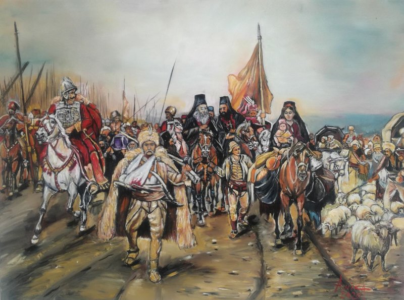 Seoba Srba, Painting Anica Mladenovic
