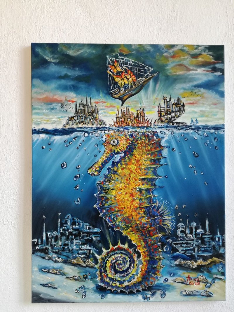 Iluzija?, Painting Anica Mladenovic