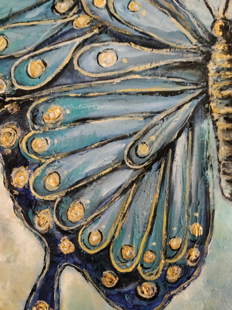 Butterfly, Painting Anica Mladenovic