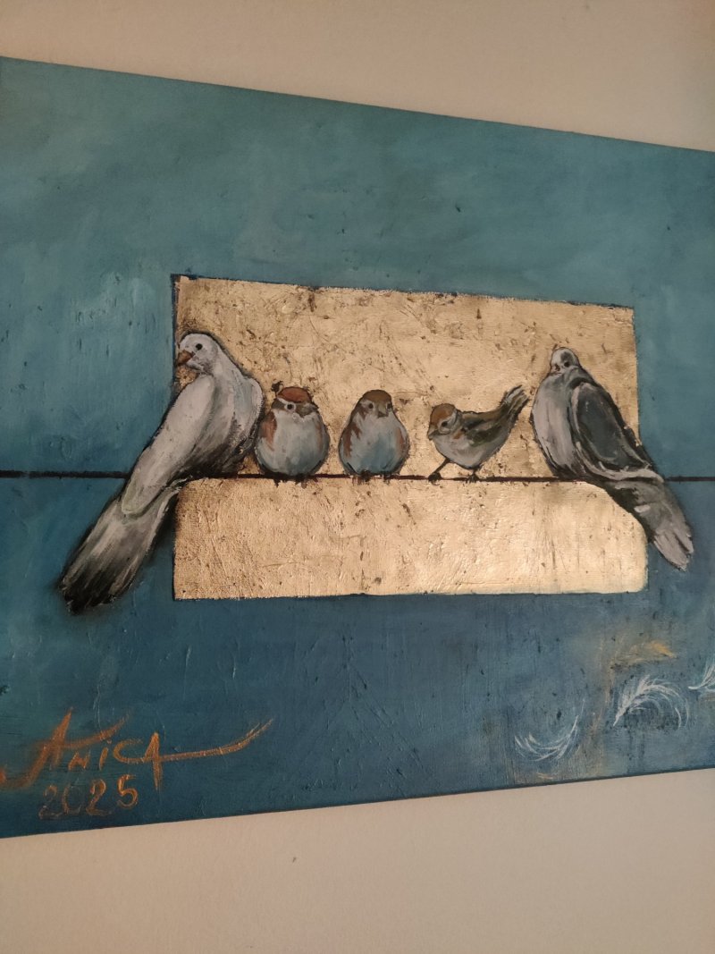 Time line, Painting Anica Mladenovic
