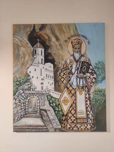 Sveti Vasilije, Painting Anica Mladenovic