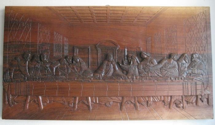 Last Supper 2013, Carving Labus Slobodan