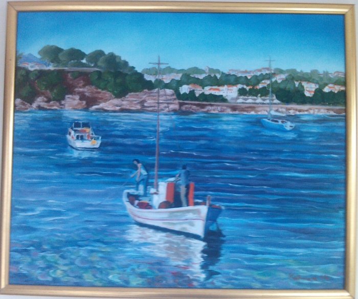 Gulf of Herceg Novi, Painting Mićunović Kaćuša