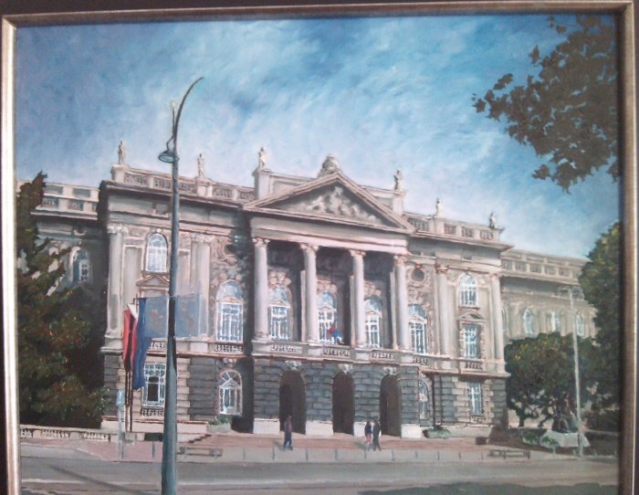 bilding, Painting Mićunović Kaćuša