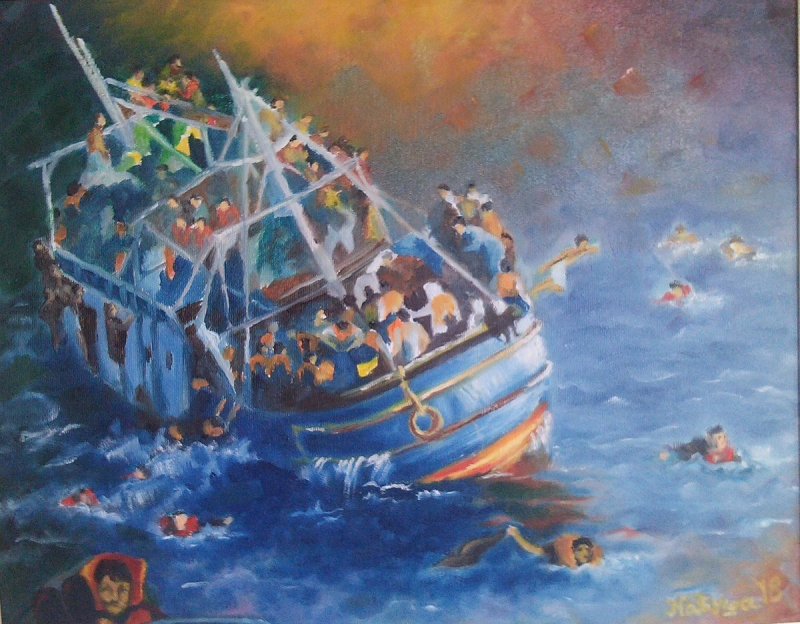 migration, Painting Mićunović Kaćuša