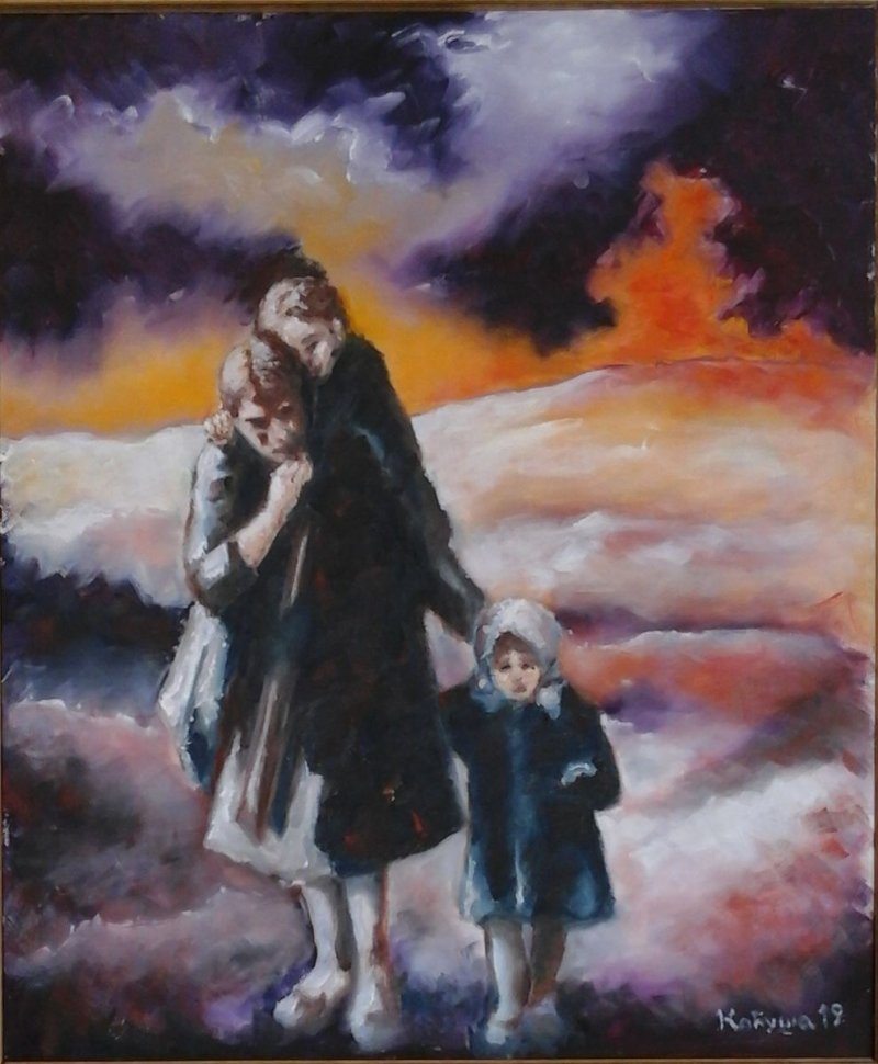 persecution, Painting Mićunović Kaćuša