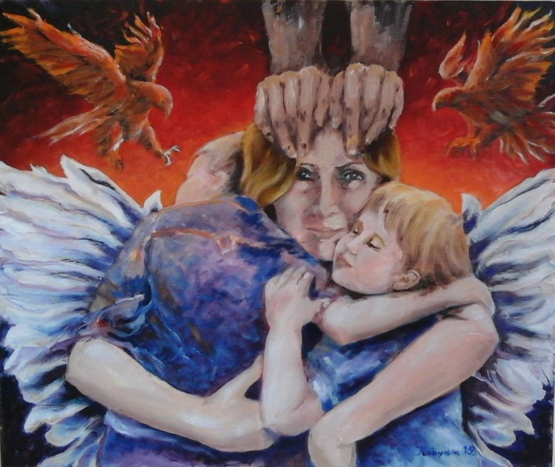 mother, Painting Mićunović Kaćuša