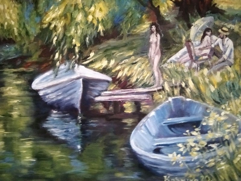 On the river