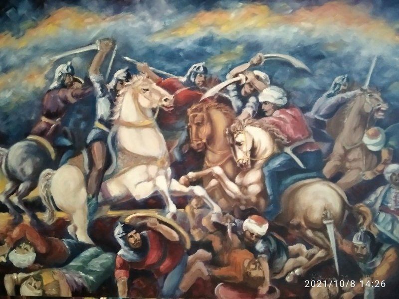 Battle on Kosovo, Painting Mićunović Kaćuša
