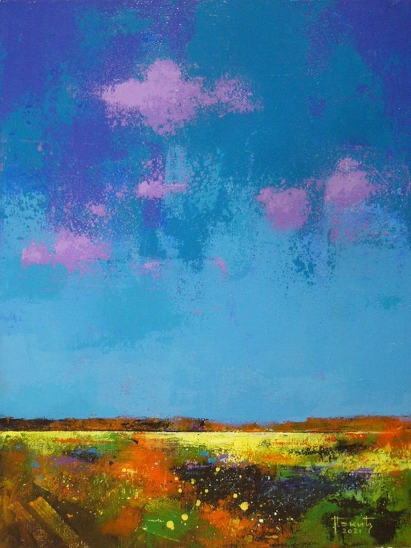 Landscape 3, Painting Pekić Željko