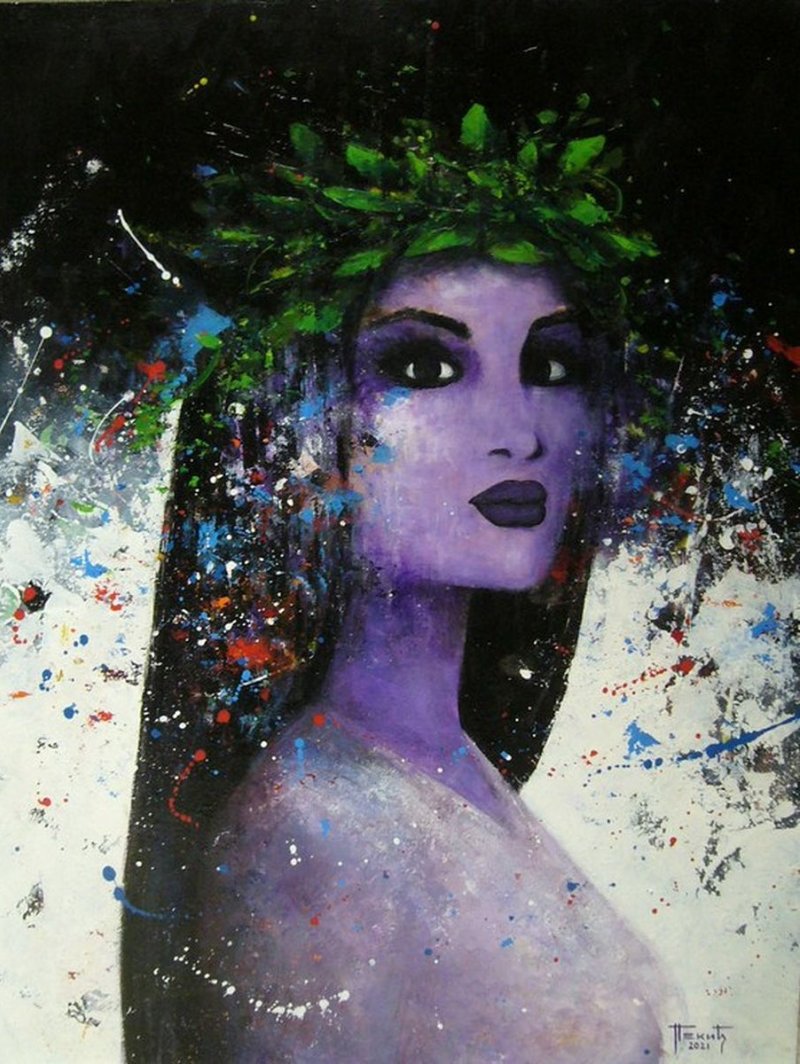 Abstraction 5, Painting Pekić Željko