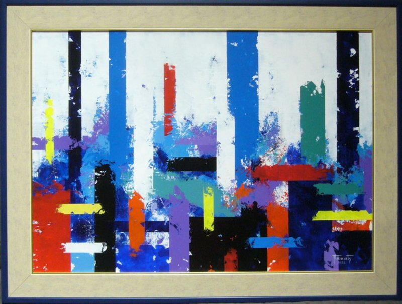 Abstraction 6, Painting Pekić Željko