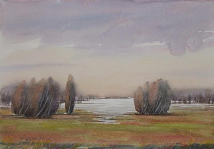 Pejzaž 4, Painting Andrejevic Borivoje Bora