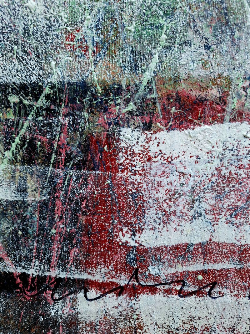 Red is the color of Love, Painting Rakićević Pedja