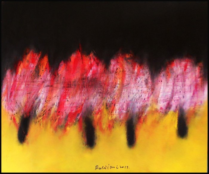 Befor the fire - rarity 2013., Painting Rakićević Pedja