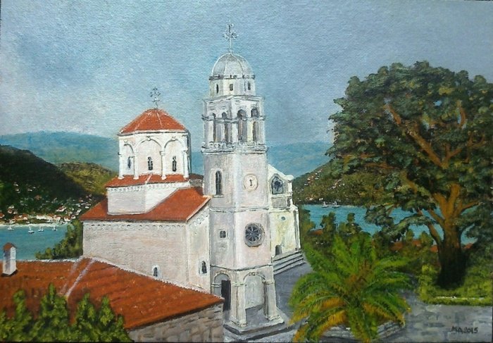 Savina, Painting Delic Mirjana