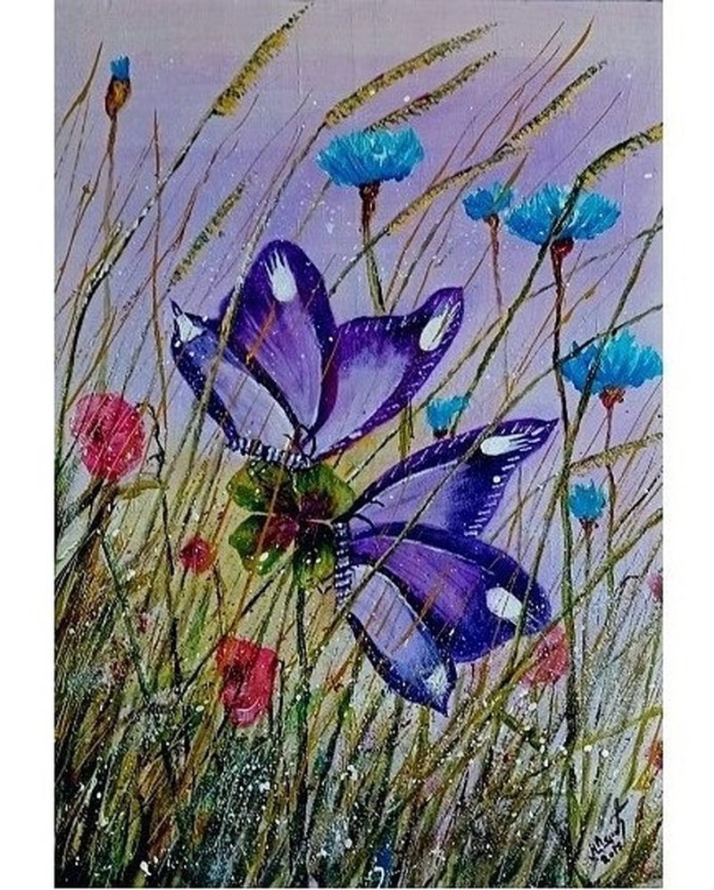 ,,happiness,,, Painting Delic Mirjana