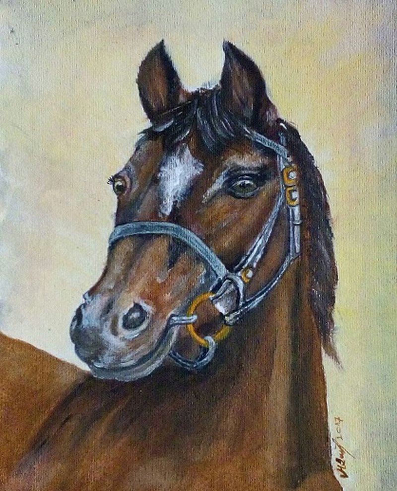 horse, Painting Delic Mirjana