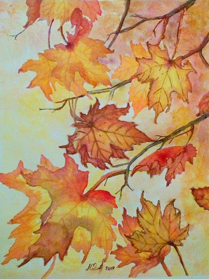 watercolor-16, Painting Delic Mirjana