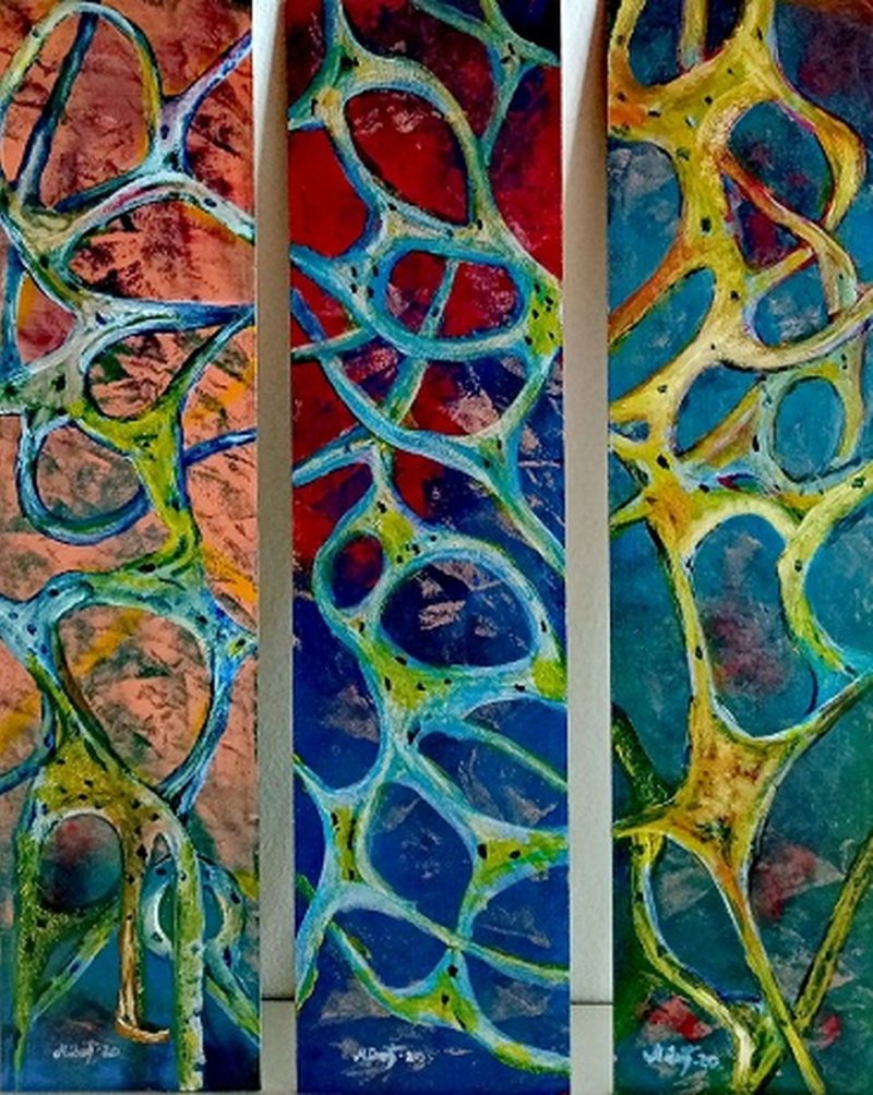 life in hues, Painting Delic Mirjana