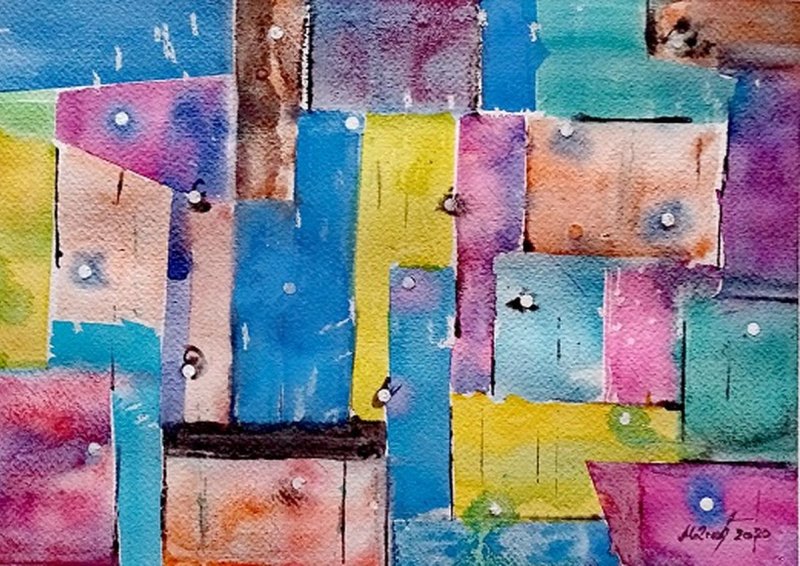 watercolor 26, Painting Delic Mirjana