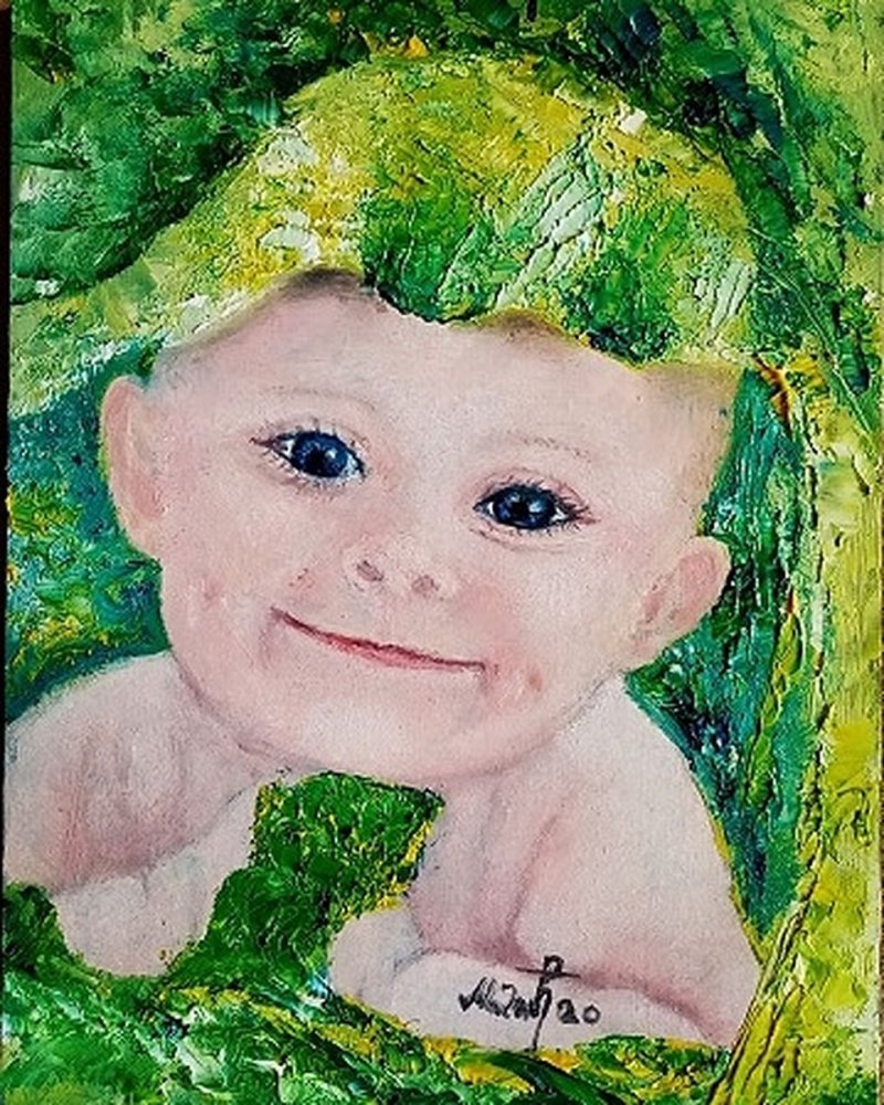 baby, Painting Delic Mirjana