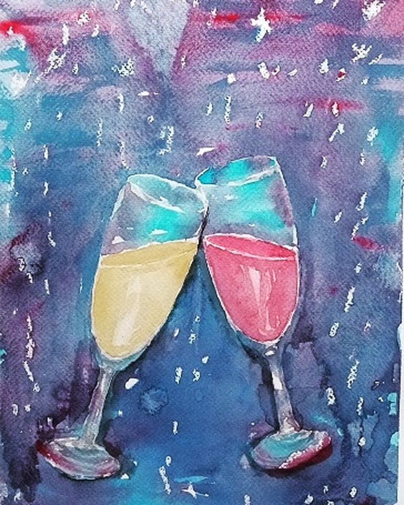toast 2021, Painting Delic Mirjana