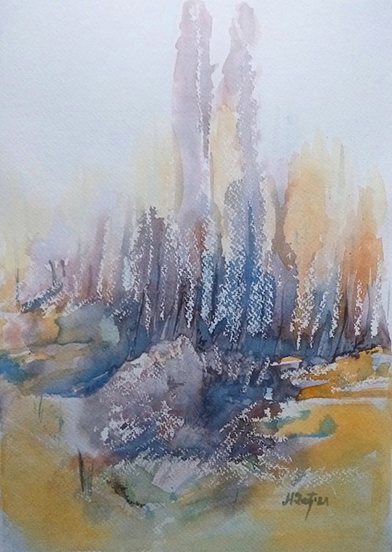 watercolor 42, Painting Delic Mirjana