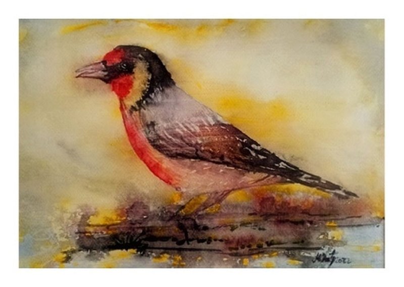 watercolor, Painting Delic Mirjana