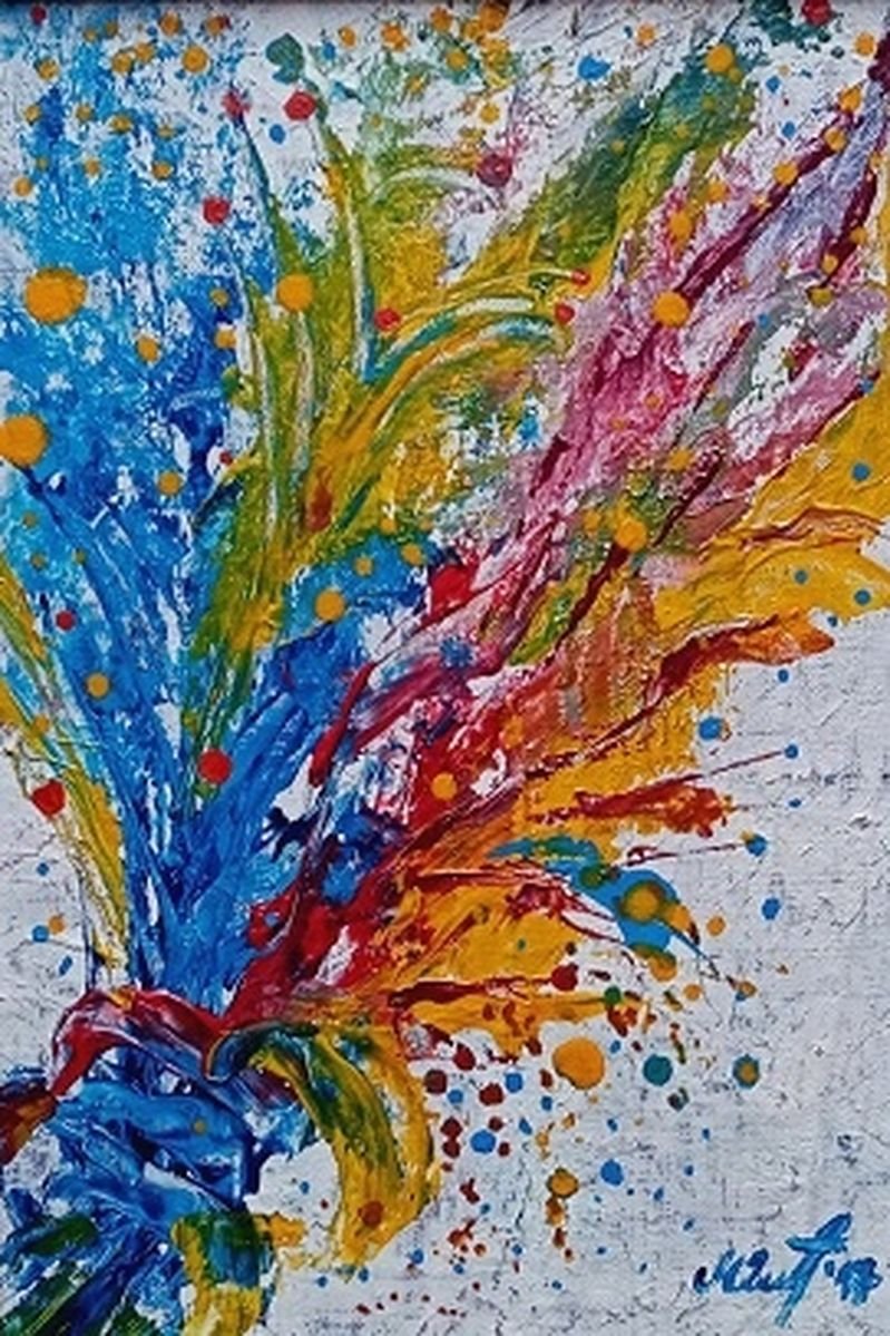 bouquet, Painting Delic Mirjana