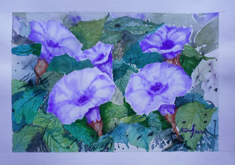 watercolor, Painting Delic Mirjana