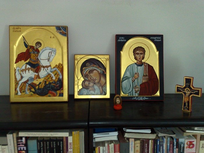 Ikone-vizantijsko slikarstvo, Painting Jelena Milosevic Jovanović