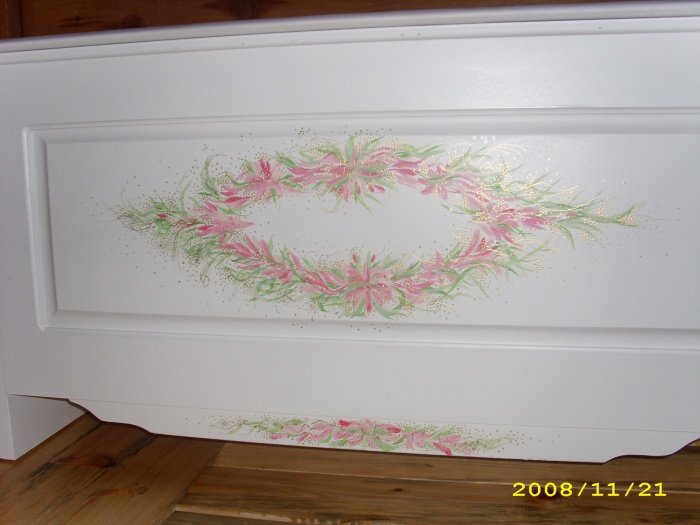 Oslikana škrinja, Handicraft Jelena Milosevic Jovanović