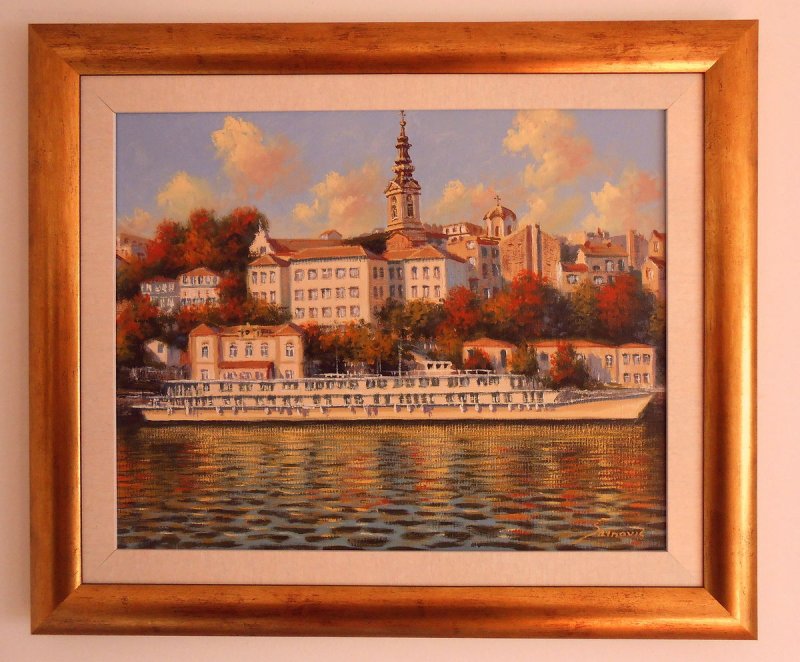Beograd sa Save, Slika Borko Šainović