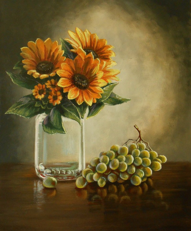 Still life II, Painting Borko Šainović