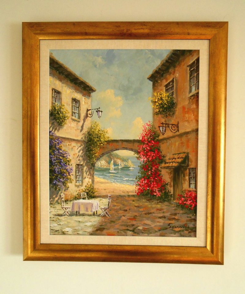 The smell of Mediterranean, Painting Borko Šainović
