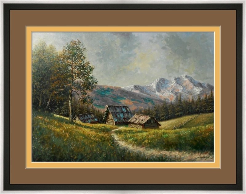 In the mountain, Painting Borko Šainović