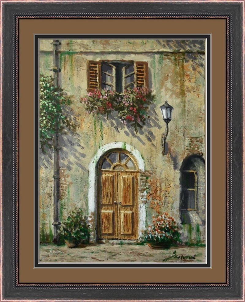 Beauty of the oldness, Painting Borko Šainović