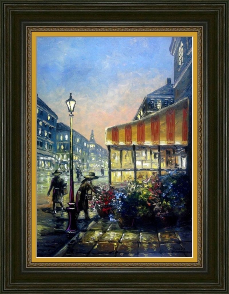 Flower shop, Painting Borko Šainović