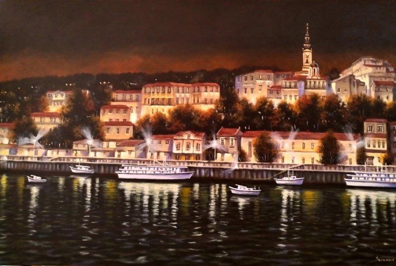Boegrad nocu III, Slika Borko Šainović