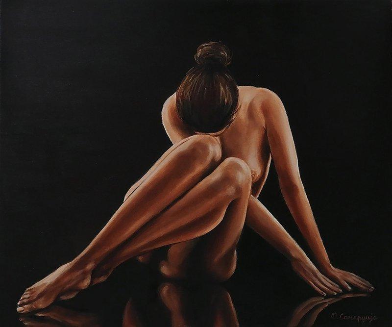 Nude 2, Painting Samardzija Olivera Olja
