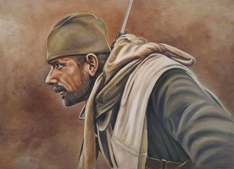 Hawk`s eye, Painting Samardzija Olivera Olja