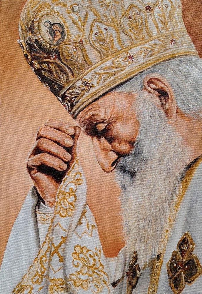 Patriarch Pavle - s, Painting Samardzija Olivera Olja