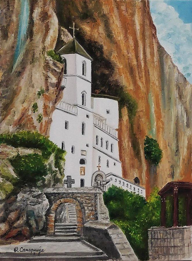 Ostrog, Slika Samardzija Olivera Olja