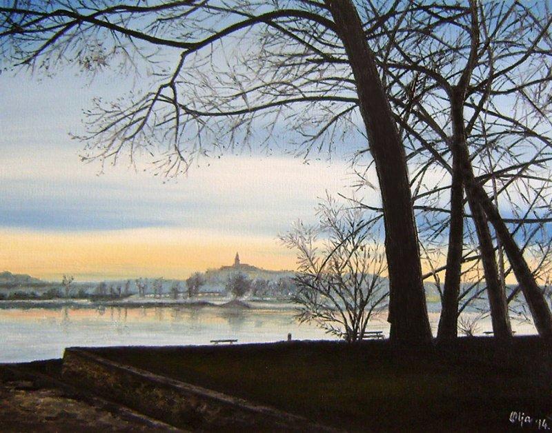 Danube, Painting Samardzija Olivera Olja