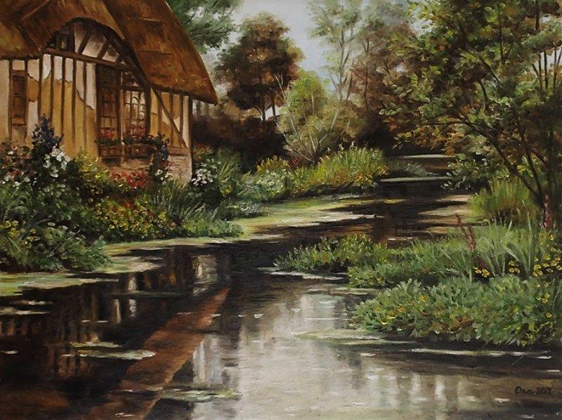 Diane`s cottage in june
