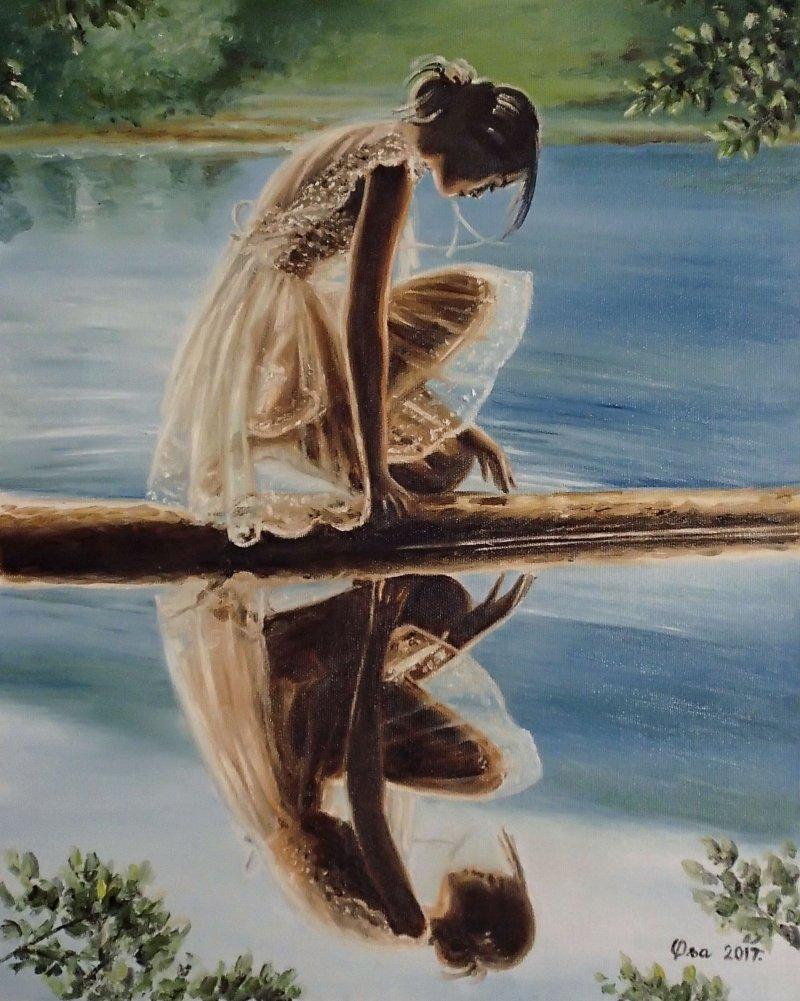Reflection, Painting Samardzija Olivera Olja