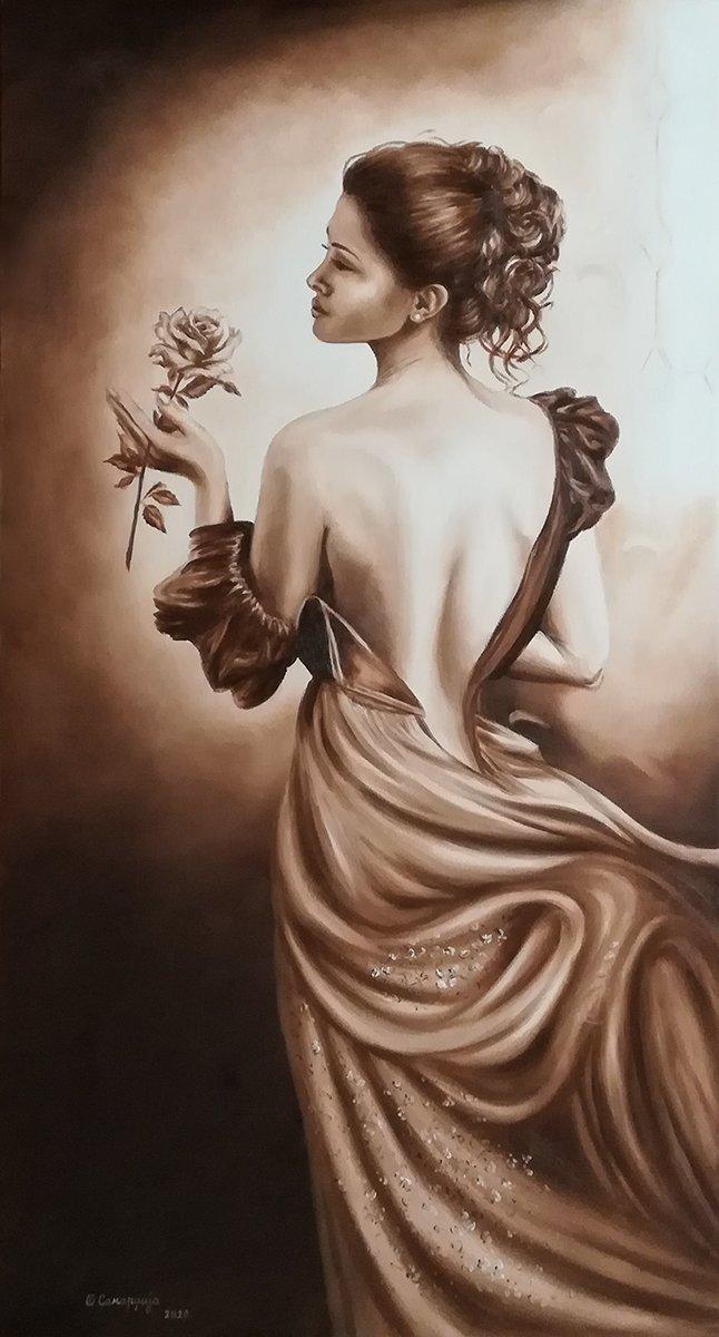 Like a sepia, Painting Samardzija Olivera Olja