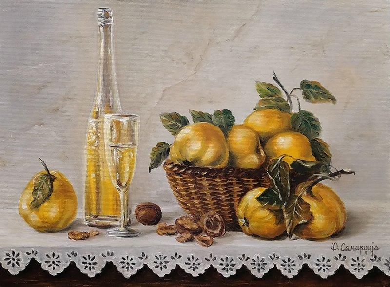 Quince, Painting Samardzija Olivera Olja