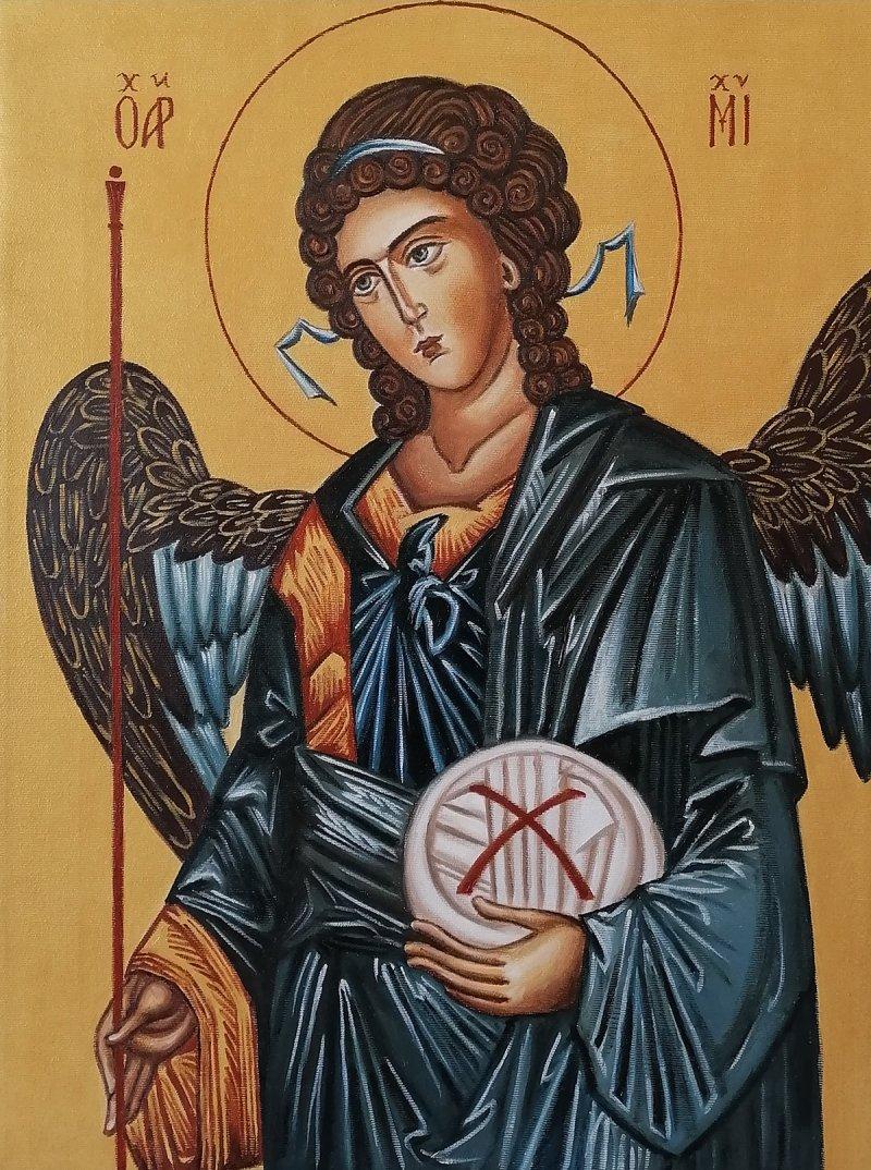 Saint Archangel Michael, Painting Samardzija Olivera Olja